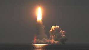 Failed Bulava Launch on 6 September (photo: Northern Fleet Press Service)