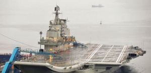 Chinese Carrier Liaoning, or ex-Soviet Kuznetsov-class Varyag (photo: Reuters)