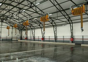 Fuel Hoses Hang Inside the "Tent-Mobile Shelter" (photo: Mil.ru)