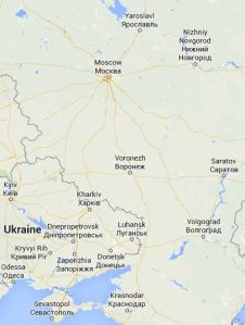 Voronezh and the Ukrainian Border