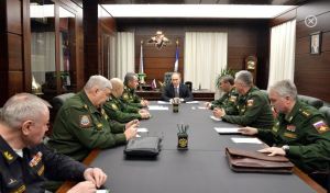 Putin's Meeting with MD Commanders (photo: Kremlin.ru)