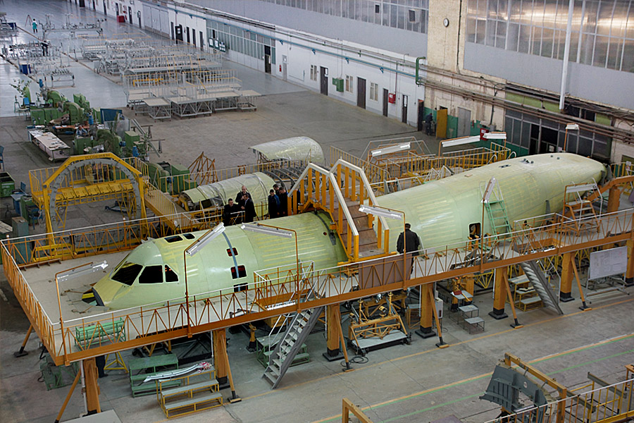 first-il-112v-fuselage-assembled-photo-www-ilyushin-org