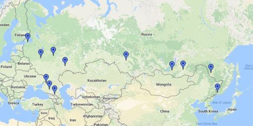 Russia's twelve ground armies