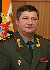 General-Colonel Arslanov wearing two stars
