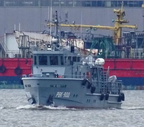 This roadstead rescue boat serves in the Caspian Flotilla