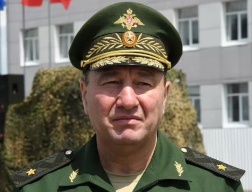 General-Lieutenant Zhidko wearing his previous rank