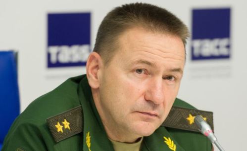 yevgeniy ustinov wearing two stars