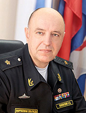 Lipilin wearing rear-admiral