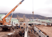 Construction of new facilities at Kamenka in 2016