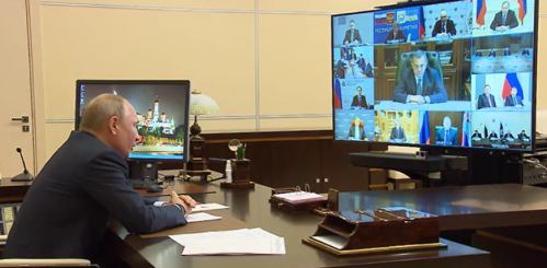 Videoconference on help to the aviation industry